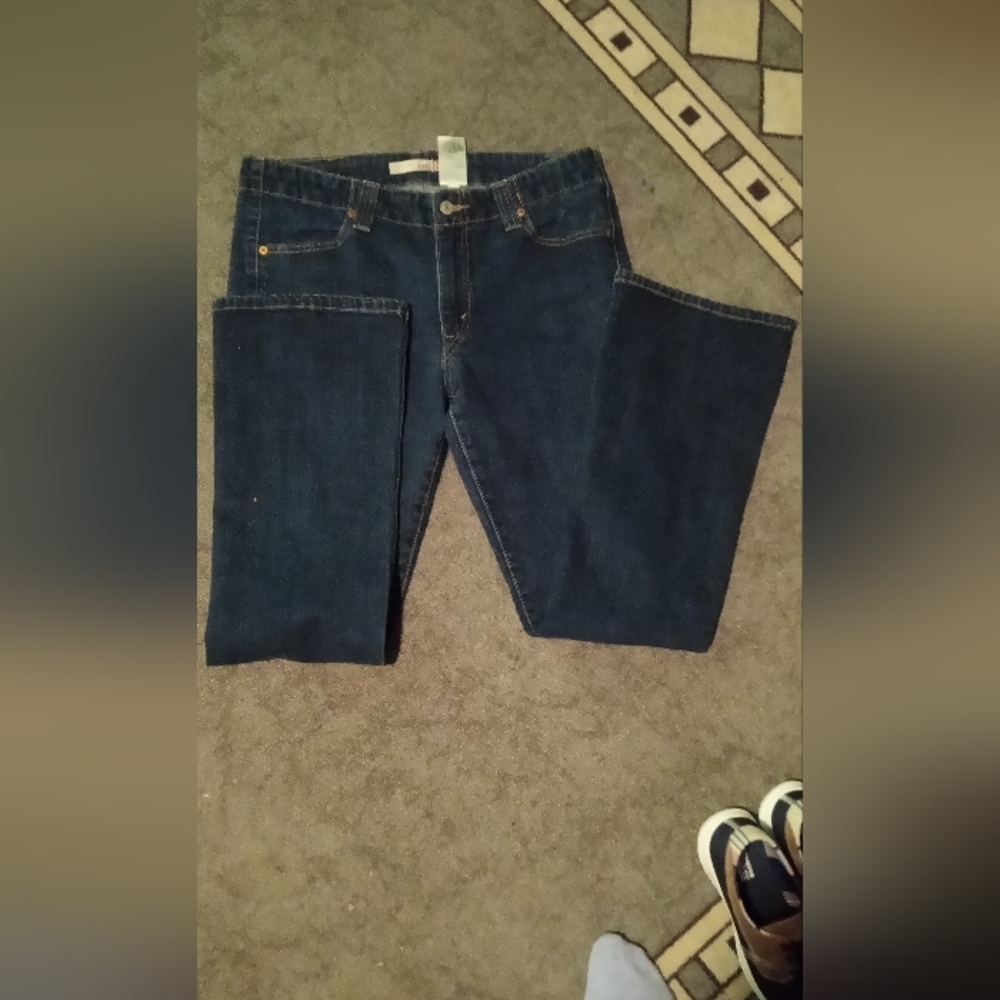 Levi's Indigo Boot-Cut Jeans